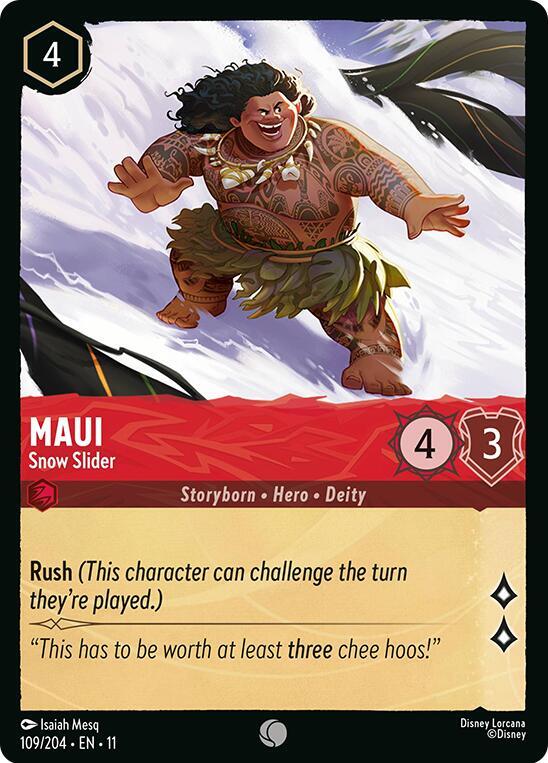 Maui - Snow Slider - Winterspell - Disney Lorcana - TCGplayer.com