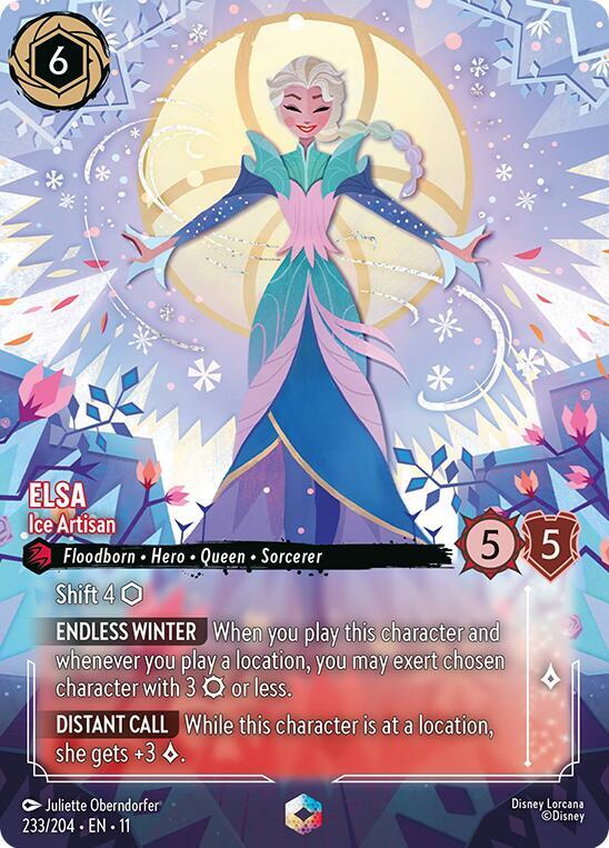 Elsa - Ice Artisan (Enchanted) - Winterspell - Disney Lorcana