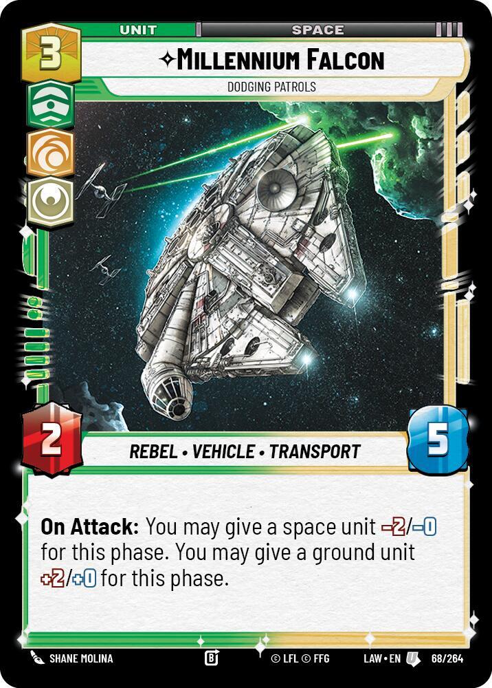 Millennium Falcon - Dodgin Patrols - A Lawless Time - Star Wars