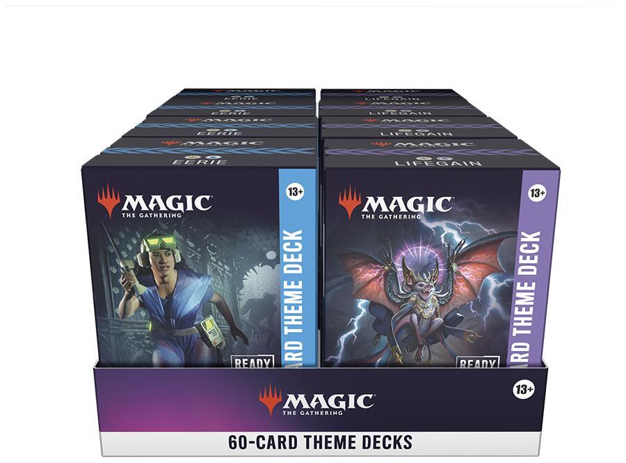 Secrets of Strixhaven 60-Card Theme Deck Display - Premium Magic: The Gathering Trading Cards and Booster Packs