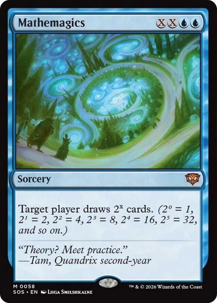 Mathemagics - Secrets of Strixhaven - Magic: The Gathering - TCGplayer.com