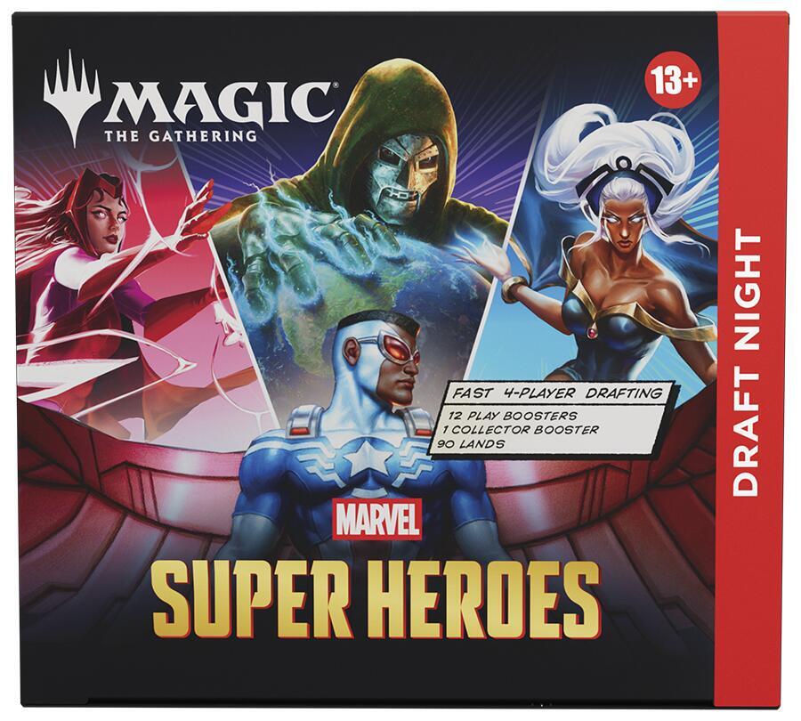 Marvel Super Heroes - Draft Night - Premium Magic: The Gathering Trading Cards and Booster Packs