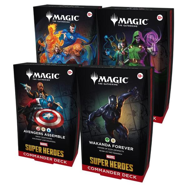 Marvel Super Heroes Commander Deck Case