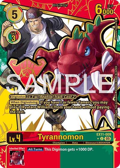 Tyrannomon (Rare Pull) card