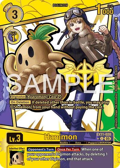 Hanimon (Rare Pull) card