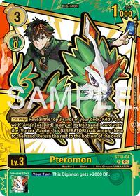 Pteromon (Rare Pull) - Dawn Of Liberator