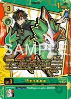 Pteromon (Rare Pull) - Dawn of Liberator - Digimon Card Game
