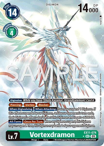 Vortexdramon (Alternate Art) - Dawn of Liberator - Digimon Card Game - TCGplayer.com