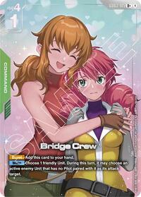Bridge Crew (R+) - Steel Requiem - Gundam card