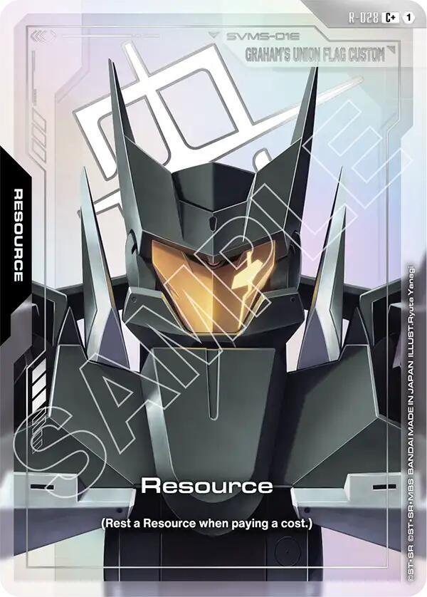 Resource (R-028) (C+) - Steel Requiem - Gundam Card Game