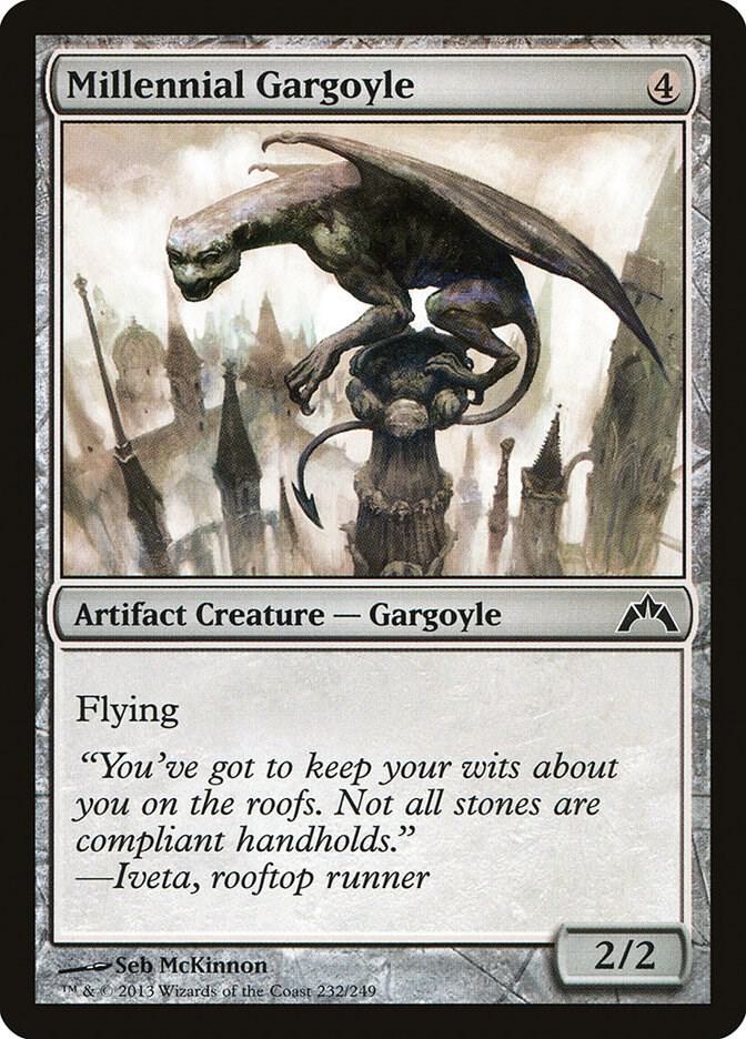 MTG　Granite Gargoyle 4枚セット Granite Gargoyle - Revised Edition - Magic: The Gathering