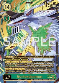 Vortexdramon (Rare Pull) - Dawn Of Liberator