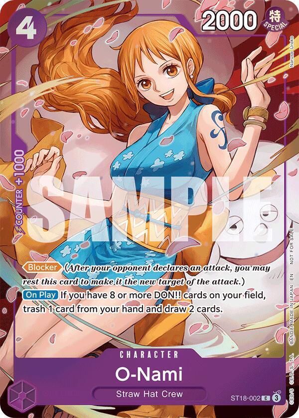 O-Nami - ST18-002 - Extra Booster: One Piece Heroines Edition