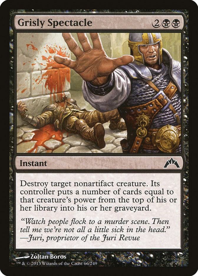 Grisly Spectacle - Gatecrash - Magic: The Gathering - TCGplayer.com