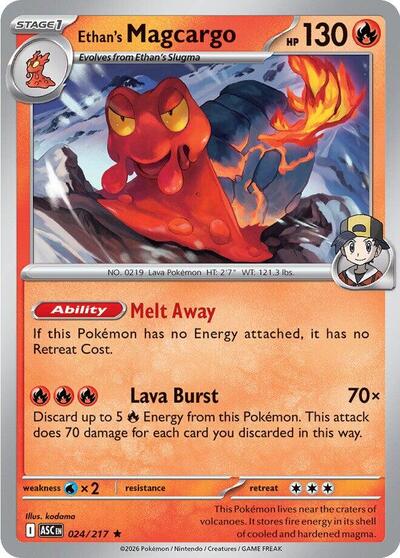 Ethan's Magcargo - 024/217