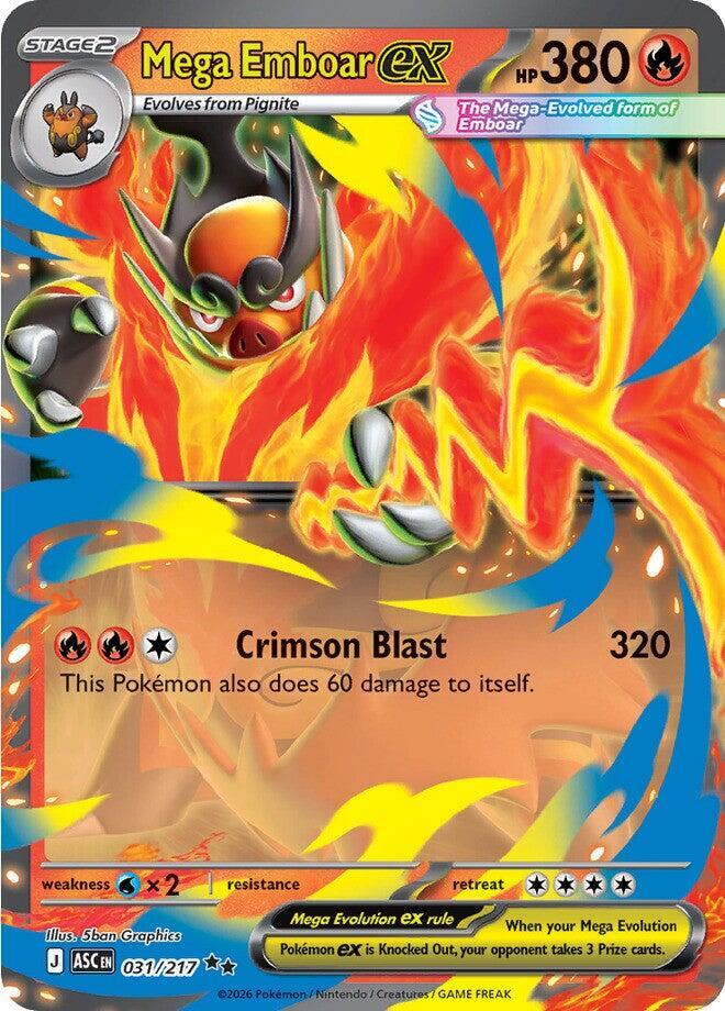 Mega Emboar ex - 031/217 031/217
