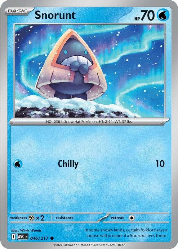 Snorunt 046/217 from ME: Ascended Heroes