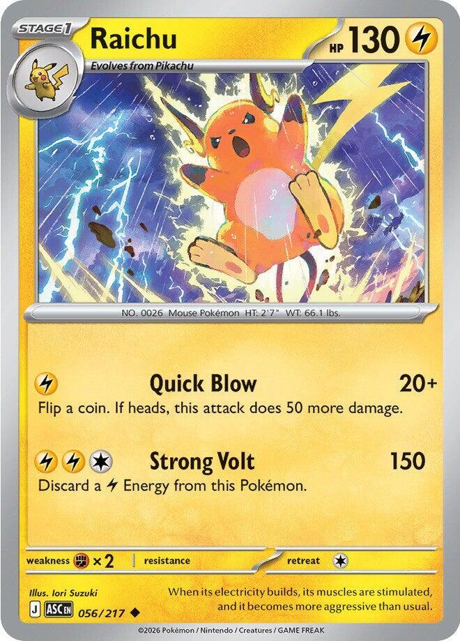 Raichu 056/217