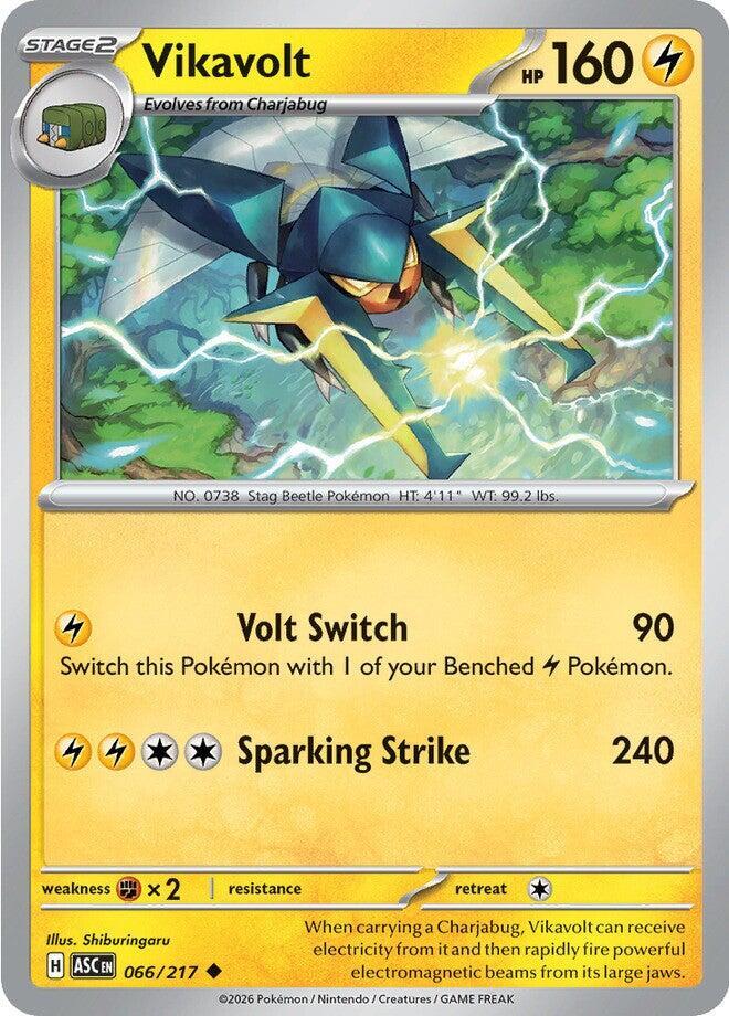 Vikavolt - 066/217 - ME: Ascended Heroes - Pokemon - TCGplayer.com
