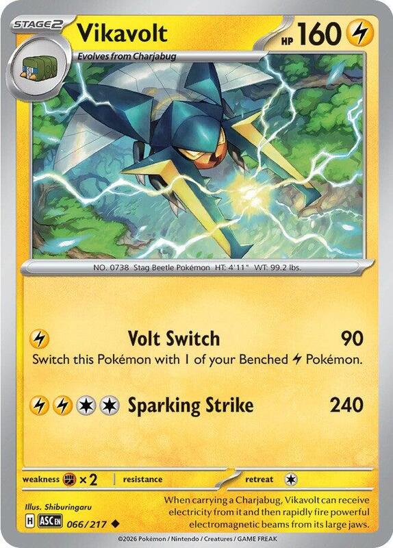 Vikavolt 066/217 from ME: Ascended Heroes