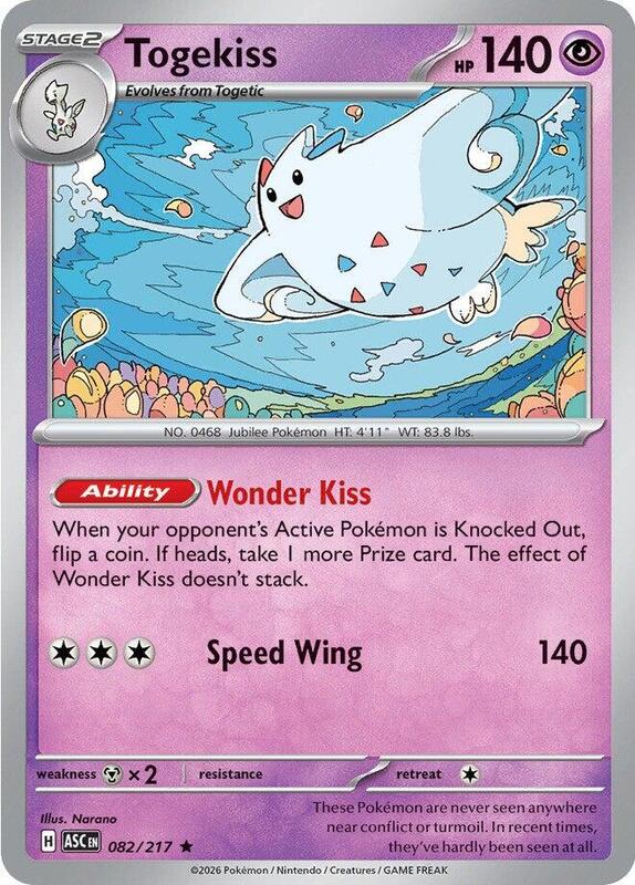 Togekiss 082/217 from ME: Ascended Heroes