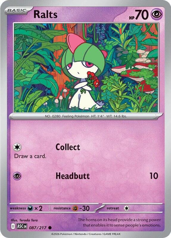 Ralts 087/217 from ME: Ascended Heroes