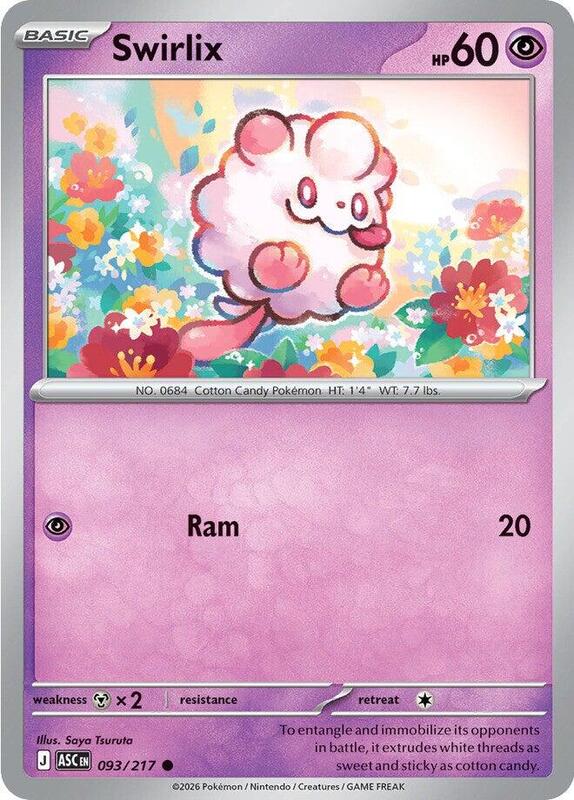 Swirlix 093/217 from ME: Ascended Heroes