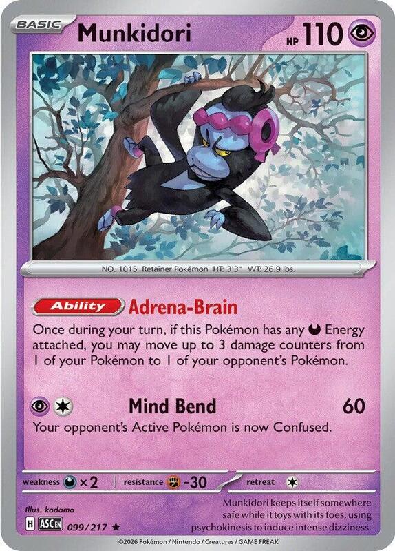 Munkidori 099/217 from ME: Ascended Heroes