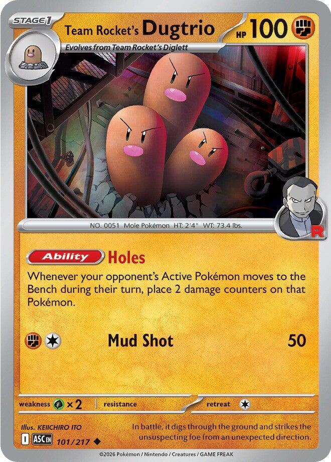 Team Rocket's Dugtrio - 101/217 101/217