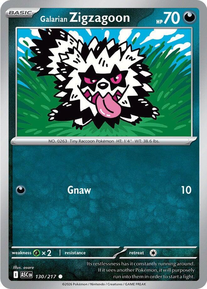 Galarian Zigzagoon 130/217