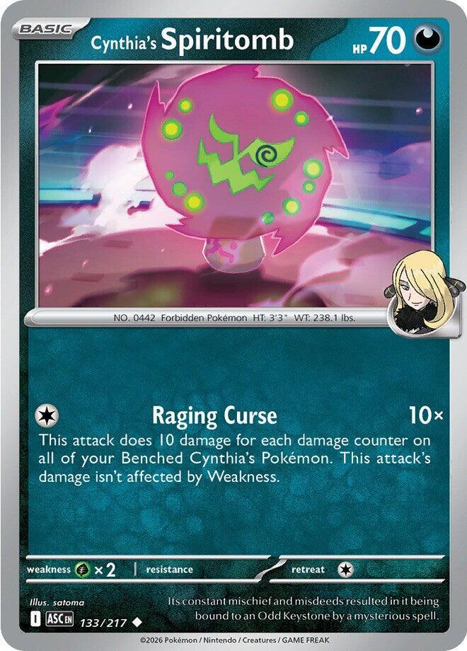 Cynthia's Spiritomb - 133/217 133/217