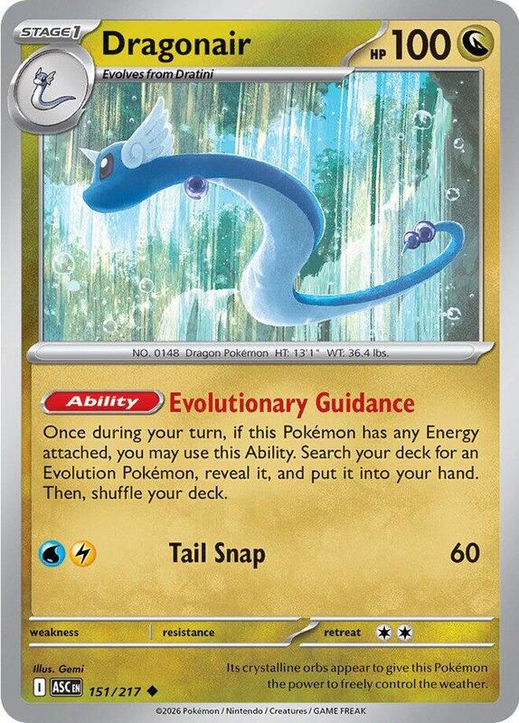 Dragonair 151/217 from ME: Ascended Heroes