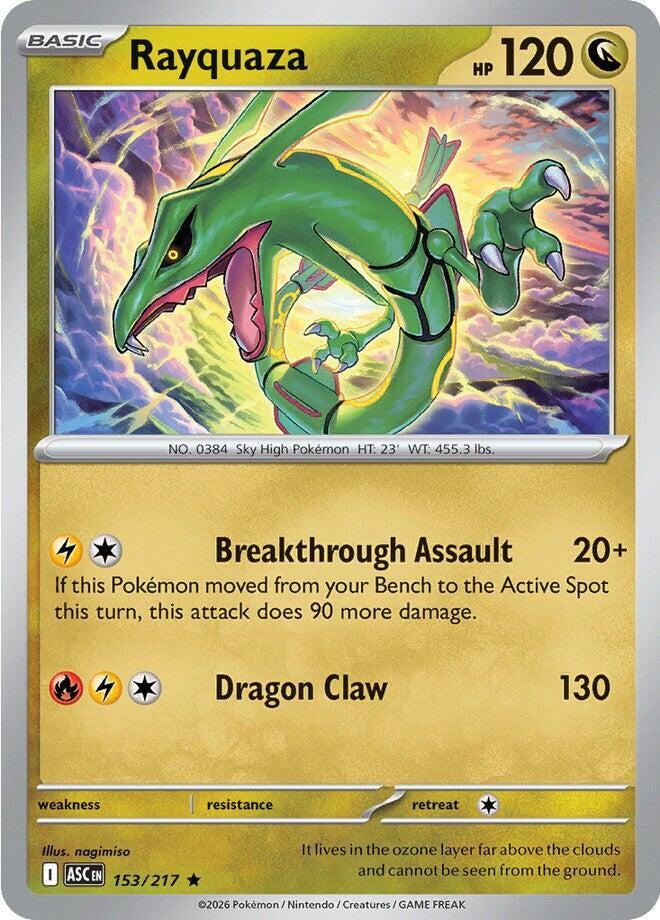 Rayquaza - ME: Ascended Heroes - Pokemon - TCGplayer.com