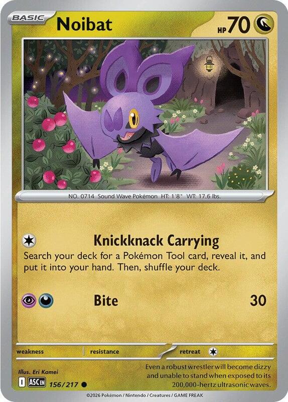 Noibat 156/217 from ME: Ascended Heroes