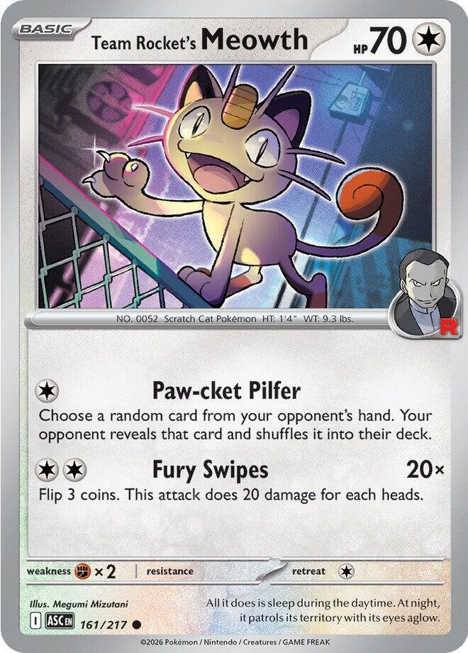 Team Rocket's Meowth - ME: Ascended Heroes - Pokemon - TCGplayer.com