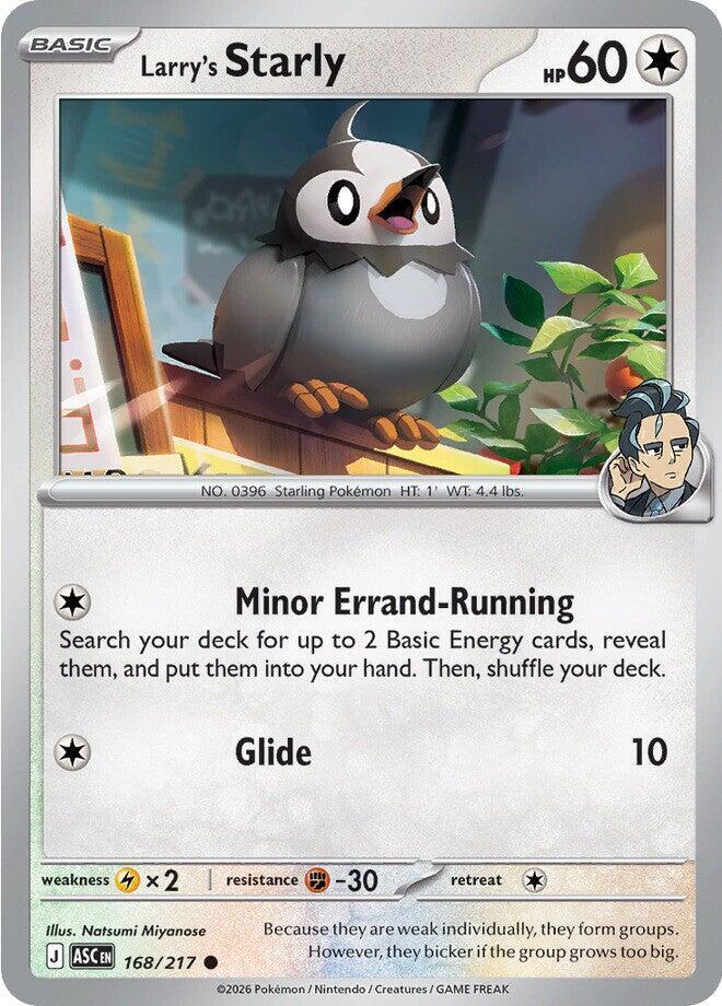 Larry's Starly 168/217