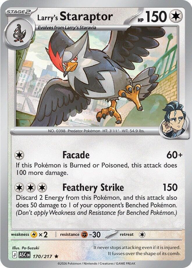 Larry's Staraptor - 170/217 170/217