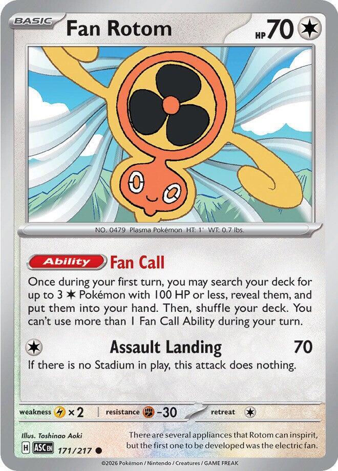 Fan Rotom - 171/217 171/217