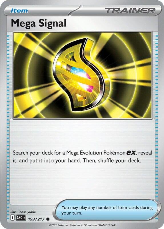 Mega Signal 193/217 from ME: Ascended Heroes