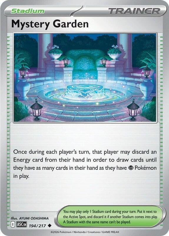 Mystery Garden 194/217 from ME: Ascended Heroes