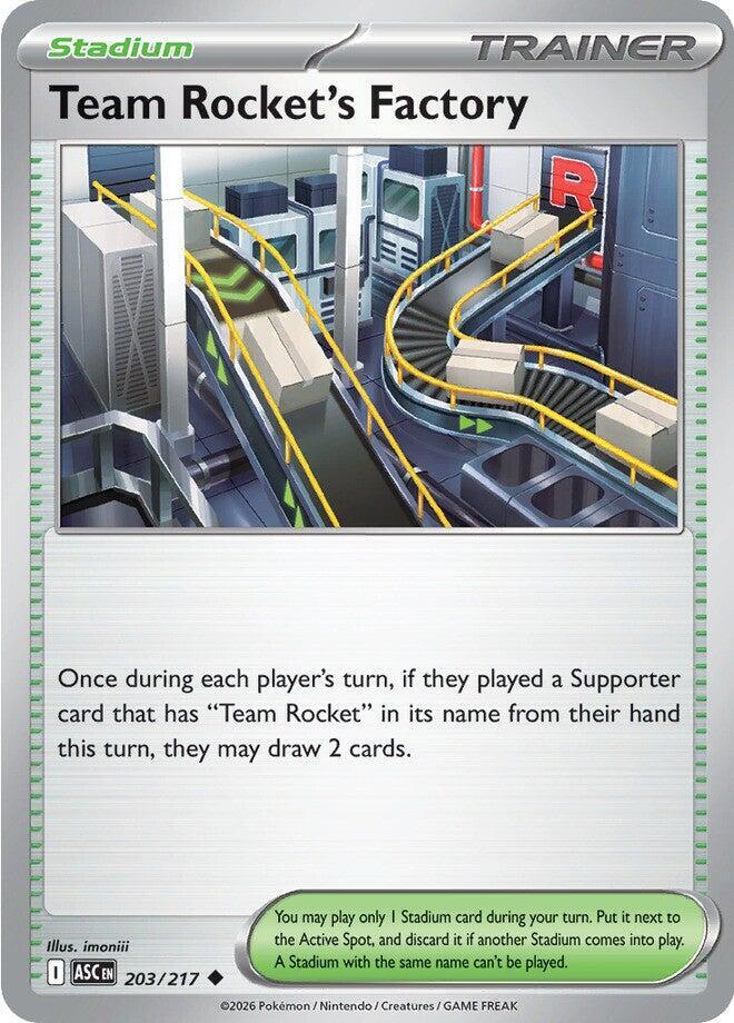 Team Rocket's Factory 203/217
