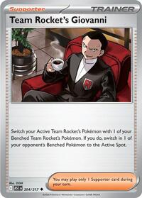 Team Rocket's Giovanni