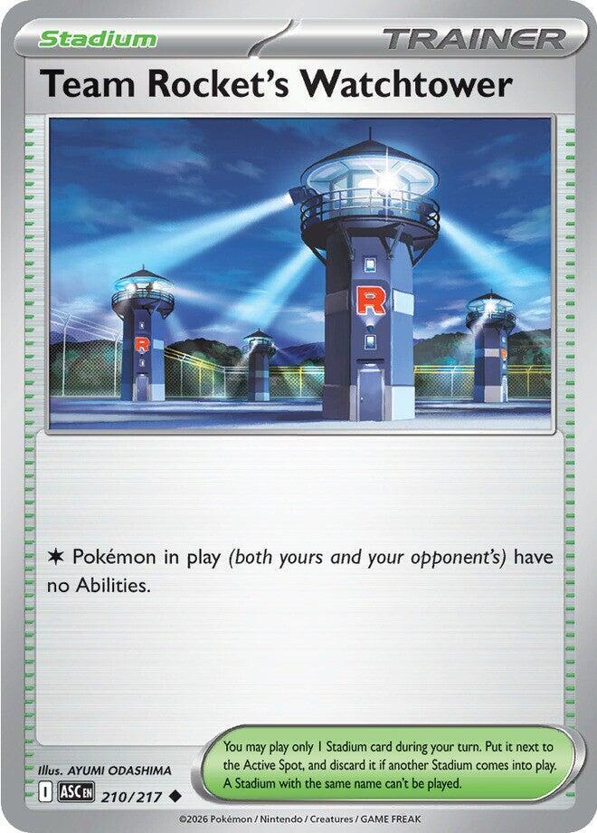 Team Rocket's Watchtower 210/217