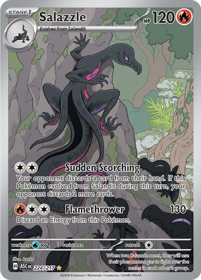 Salazzle - 224/217 - ME: Ascended Heroes - Pokemon - TCGplayer.com
