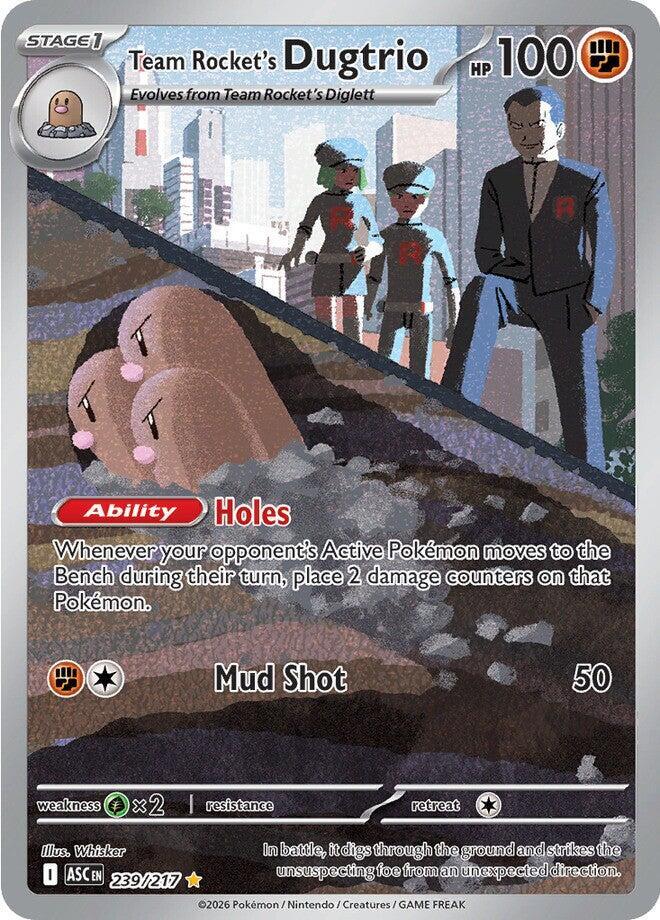 Team Rocket's Dugtrio - 239/217 239/217