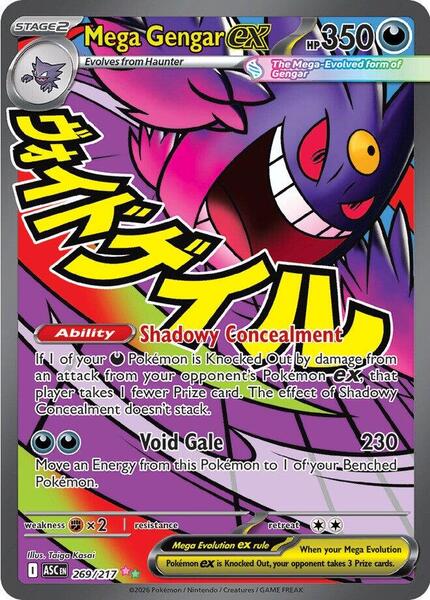 Mega Gengar ex card image