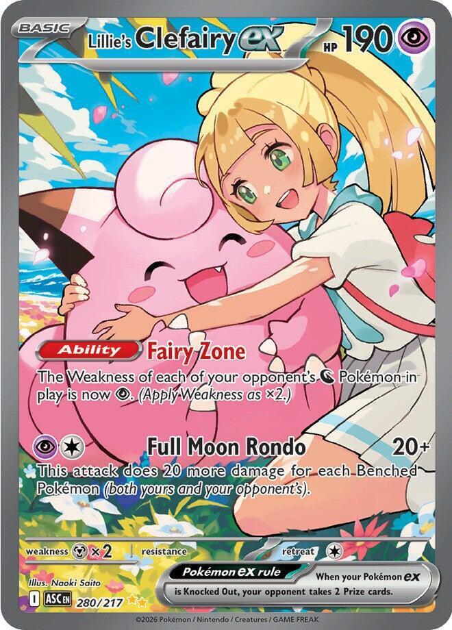 Lillie's Clefairy ex - 280/217
