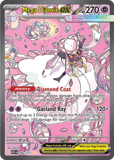 Mega Diancie ex - 282/217
