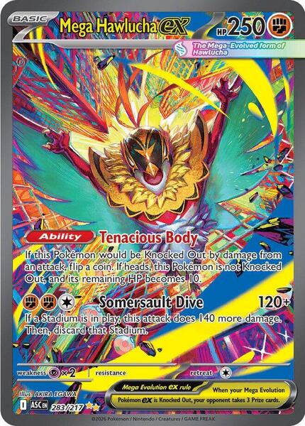 Mega Hawlucha ex card image