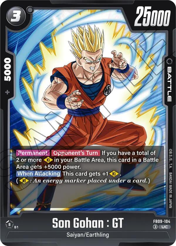 Son Gohan : GT - FB09-104 - Dual Evolution - Dragon Ball Super: Fusion World